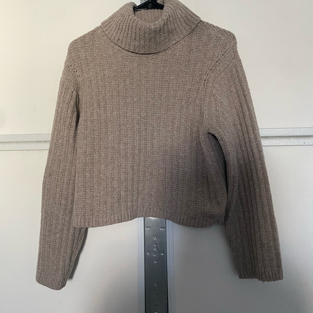 Universal Thread Taupe Turtleneck Sweater